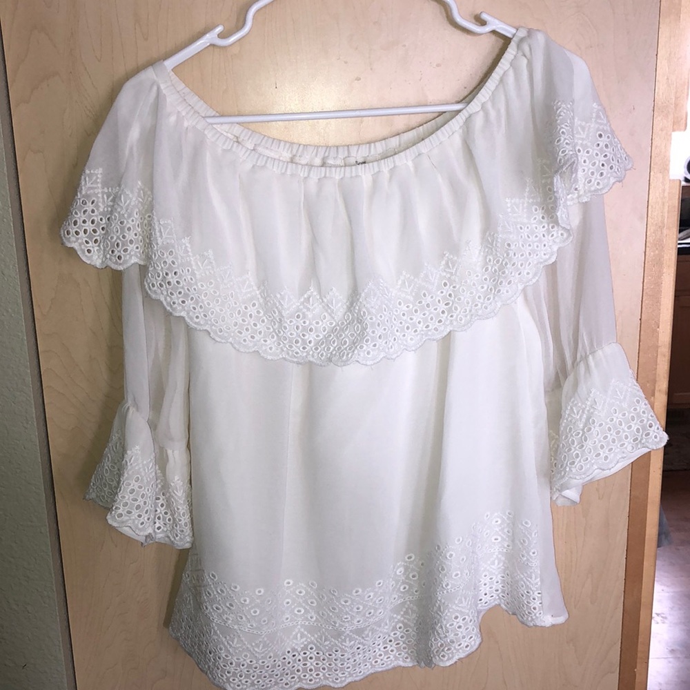 off the shoulder maurices blouse